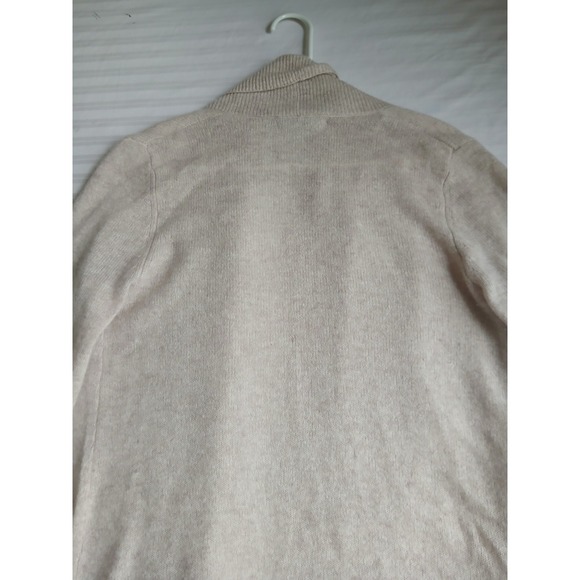 Antonio Melani Sweater Medium 100 Cashmere Cardigan Open Front Drapey Layers - Picture 13 of 14